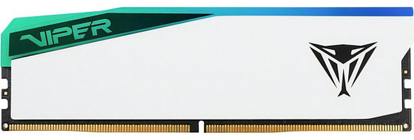 MEMORIA PATRIOT DDR5 VIPER ELITE 5 32GB 6000 MHZ RGB CL42 WHITE SINGLE PE000940