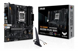 MOTHERBOARD ASUS (AM5) TUF GAMING A620M-PLUS WIFI